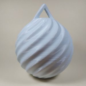 Bola de Navidad en espiral