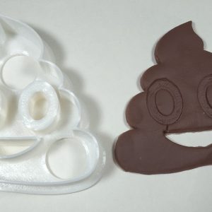 Molde galletas de caca