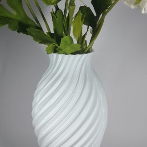 Jarrón Espiral Modelo 2 Blanco