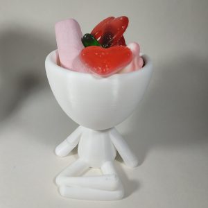 Macetero para cactus piernas cruzadas