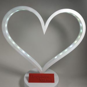 Lampara Corazón Led