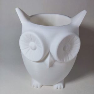 Macetero con forma de Buho