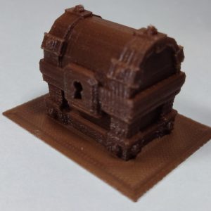 Cofre decorativo para acuario