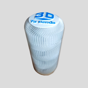 Lámpara led ondulada