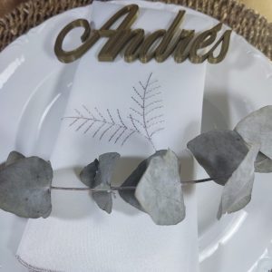 Marcasitios para decoración de mesas