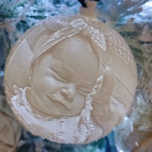 Bola de Navidad con foto (litofanía) (sin led)