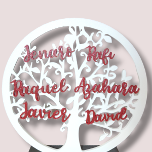 Árbol de la vida personalizado.