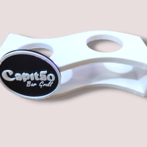 Bandeja para vasos de chupito ovalada 2 chupitos