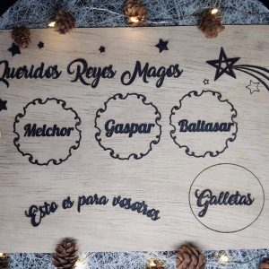 Bandeja Reyes Magos Personalizada