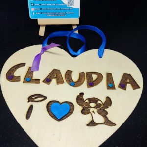 Carteles con nombres personalizados