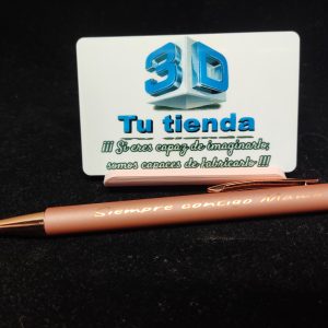 Bolígrafo Metal Rosa