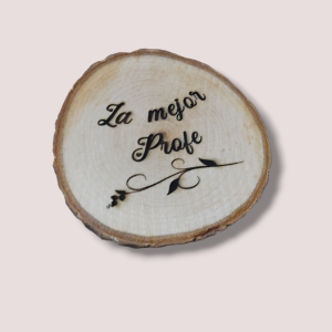 Posavasos Madera tronco