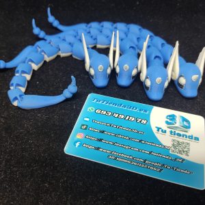 Pokemon Dragonair azul