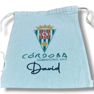 Bolsa mochila tela cuerdas