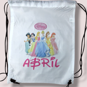 Bolsa mochila poliester cuerdas