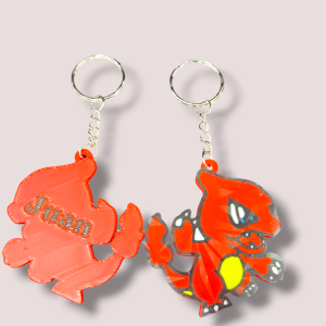 Llavero Pokemon Charmaleon personalizado