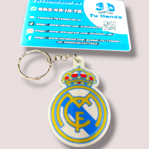 Llavero Real Madrid Personalizado