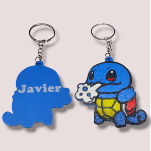 Llavero Pokemon Squirtle personalizado