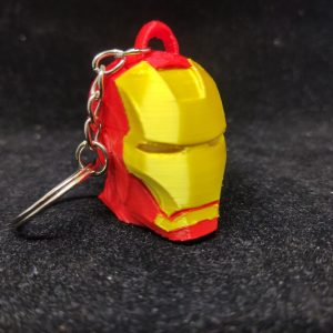 Llavero cabeza Ironman 3D