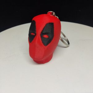 Llavero cabeza 3D Deadpool