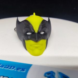 Llavero cabeza 3D Lobezno