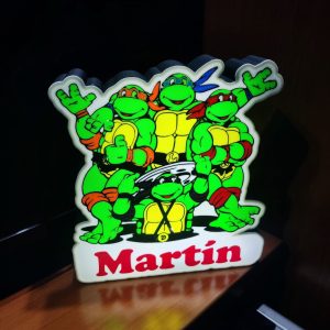 Lampara nocturna Tortugas Ninja
