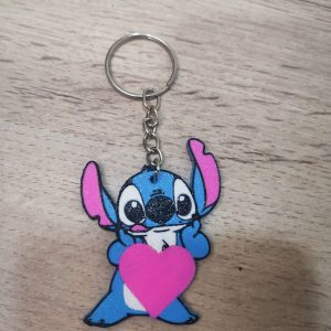 Llavero Stitch Corazón