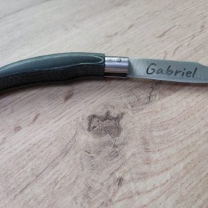 Navaja Artesanal con Grabado Personalizado